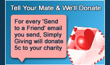 Tell Your Mate & We'll Donate