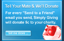 Tell Your Mate & We'll Donate